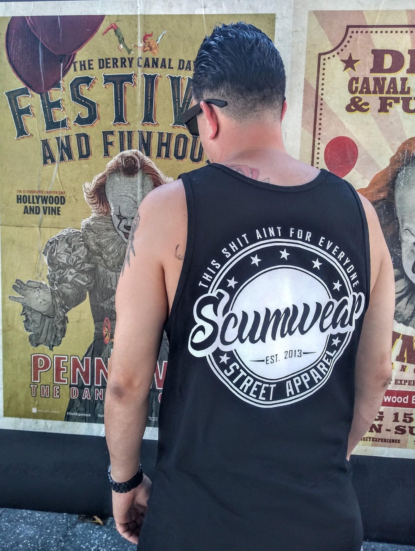 Black Tank with "This shit aint for everyone logo"