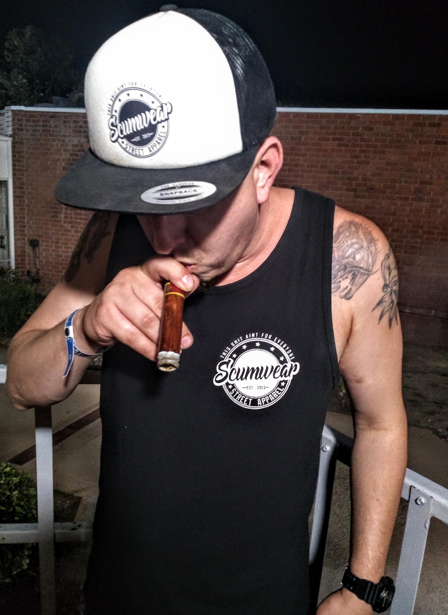 Black Tank with "This shit aint for everyone logo"