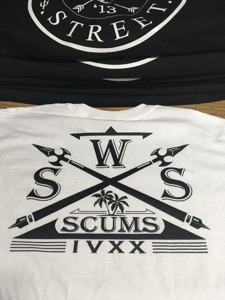 New White Scums T-Shirt